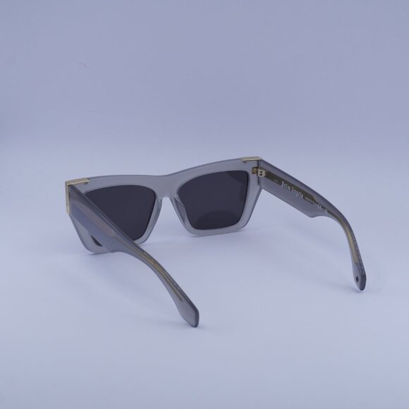 Palm Angels PERI099 HOLLYWOOD 0907 Sunglasses Grey Cat Eye Frame, Grey Lenses - Picture 7 of 11